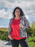 ARI LEOPARD BLAZER - Leo print