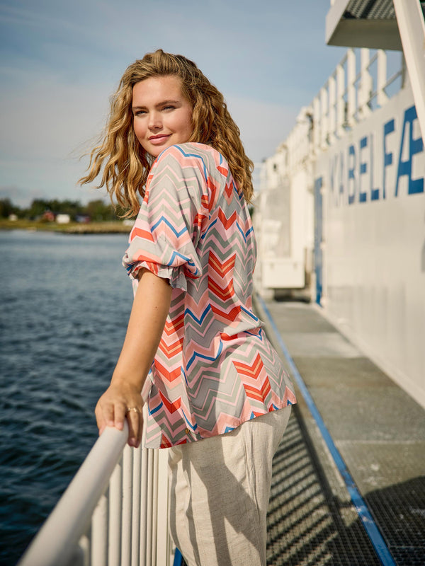 ZOEY ADA BLOUSE Blusen 647 Orange Peel