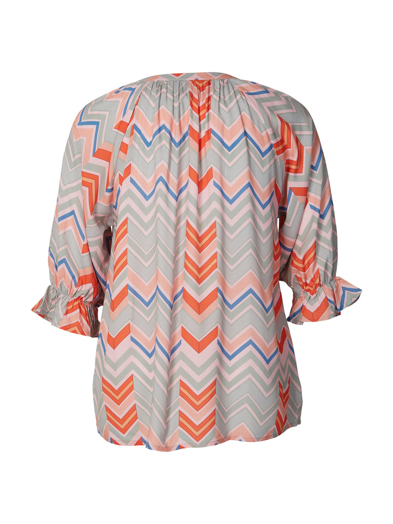 ZOEY ADA BLOUSE Blusen 647 Orange Peel