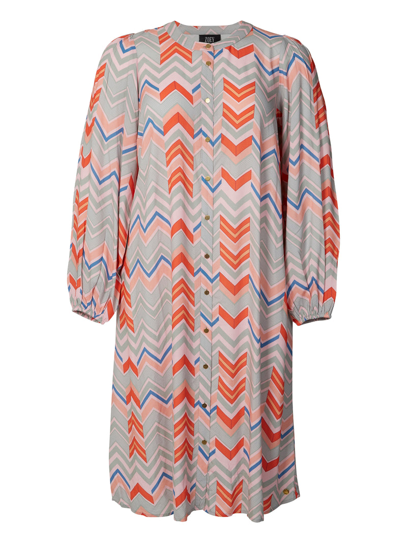 ZOEY ADA DRESS Kleider 647 Orange Peel