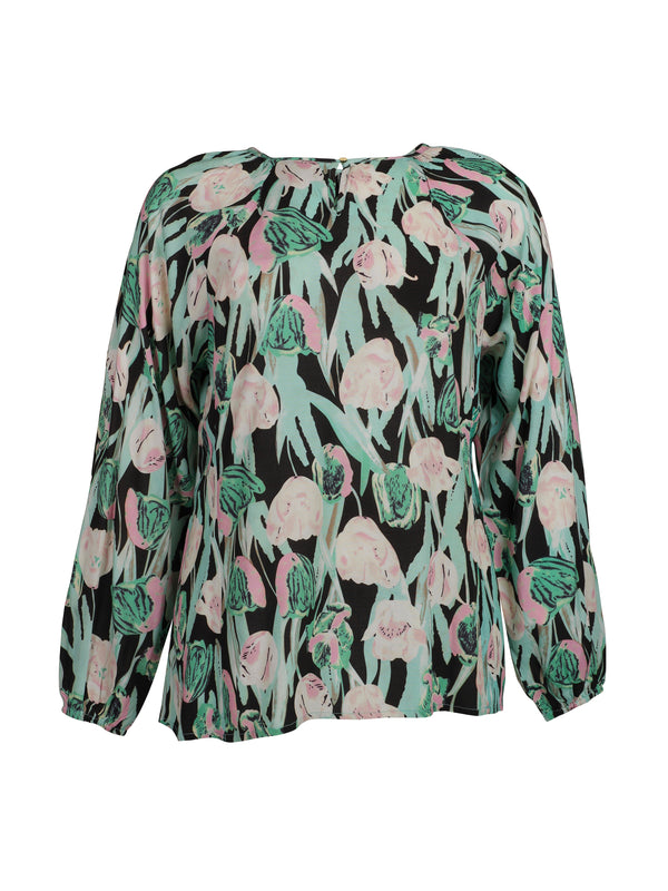 ZOEY ANDREA BLOUSE Blusen 303 Peppermint green mix