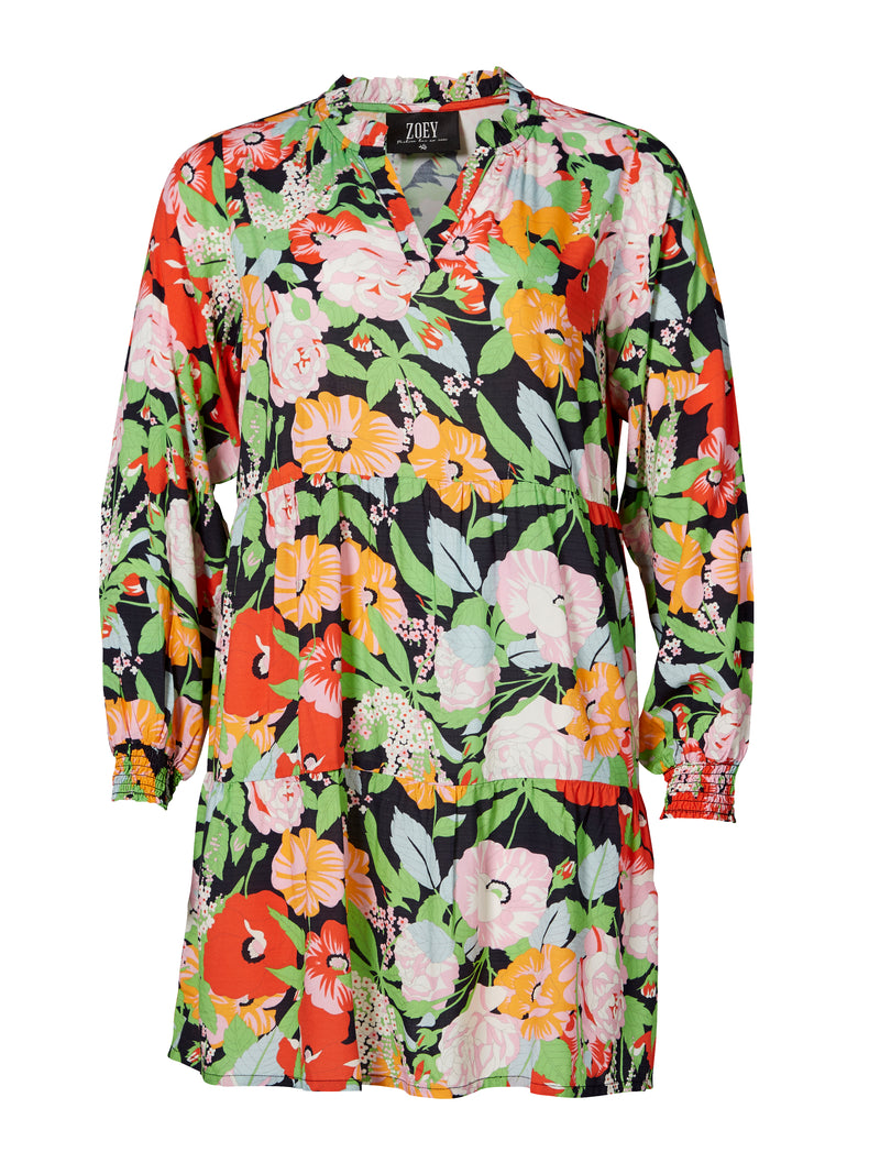 ZOEY ARELY KLEID Dress 540 Flower mix