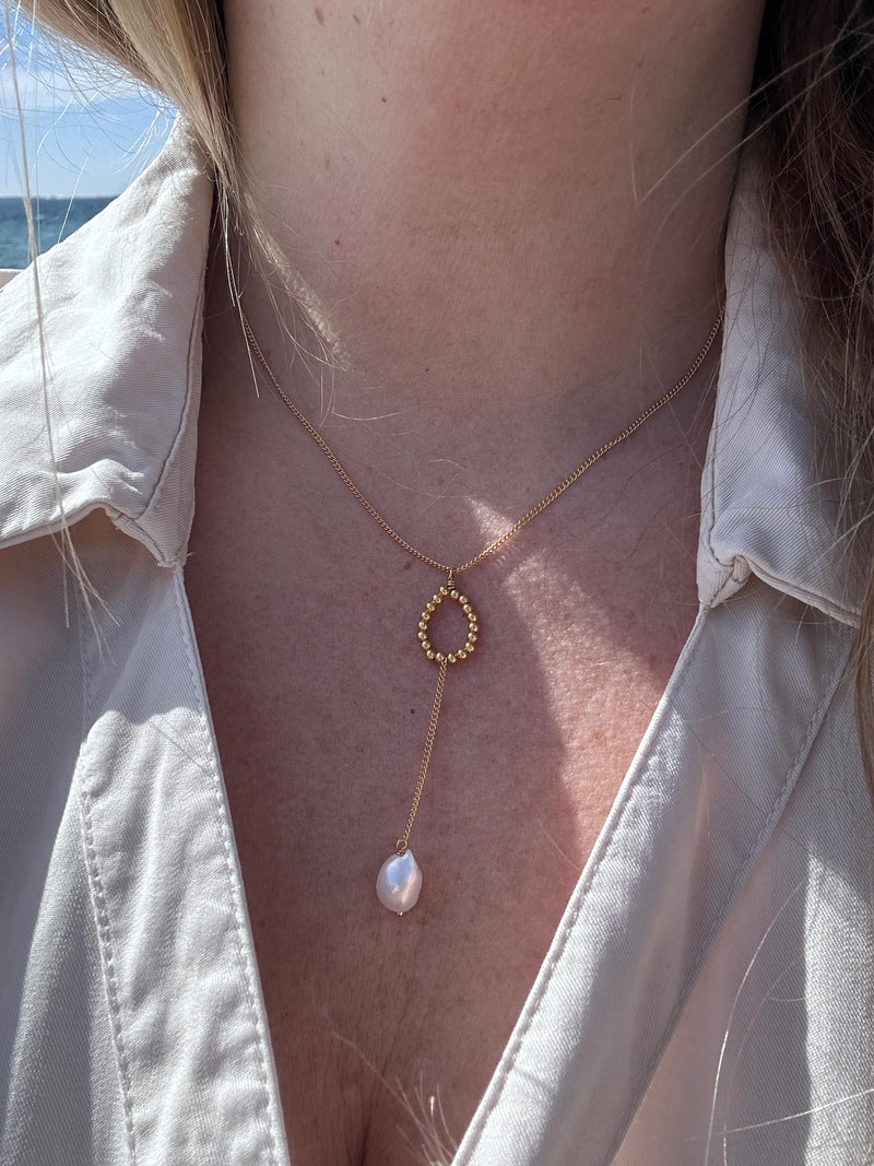ZOEY BELLE NECKLACE Jewelry 011 Gold