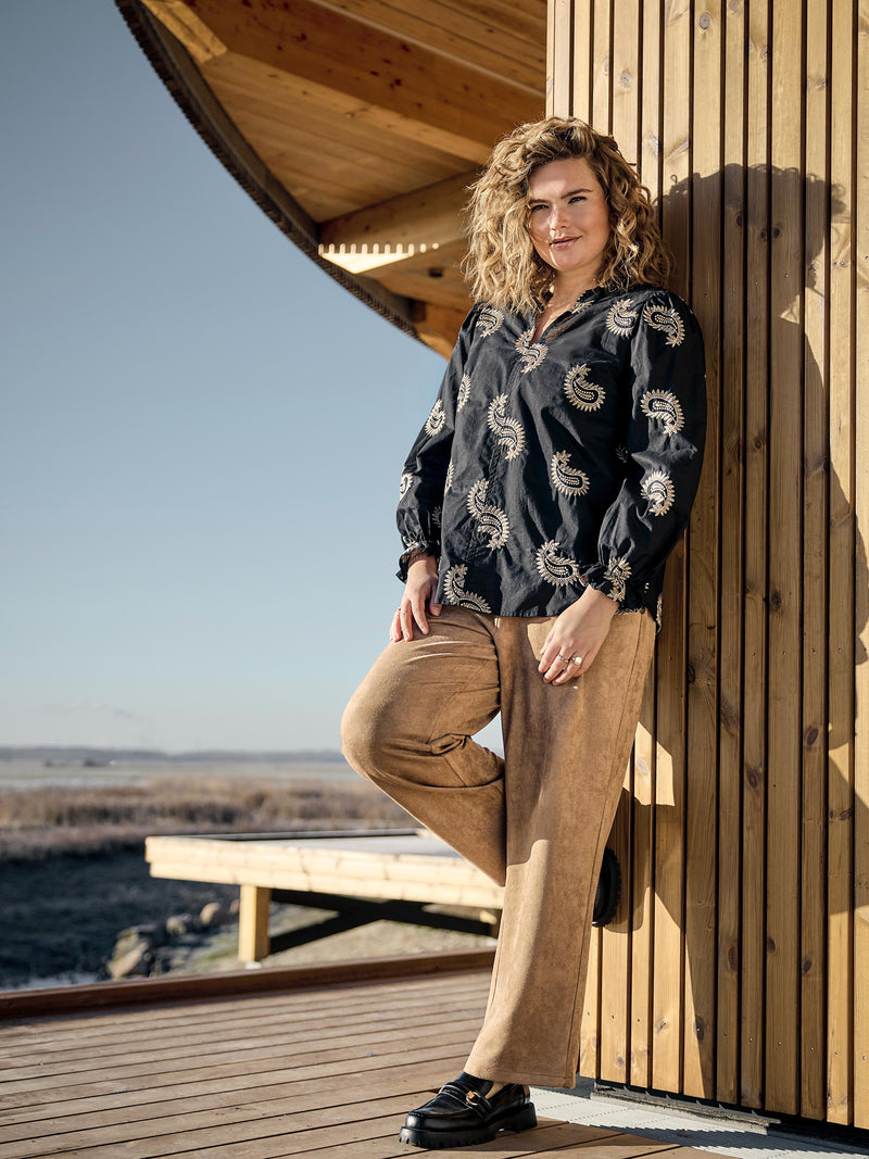 ZOEY BLAIR BLOUSE Blusen Schwarz