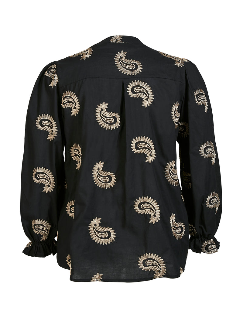 ZOEY BLAIR BLOUSE Blusen Schwarz