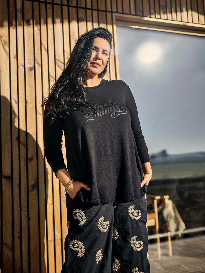 ZOEY BLAIR PANTS Hosen Schwarz