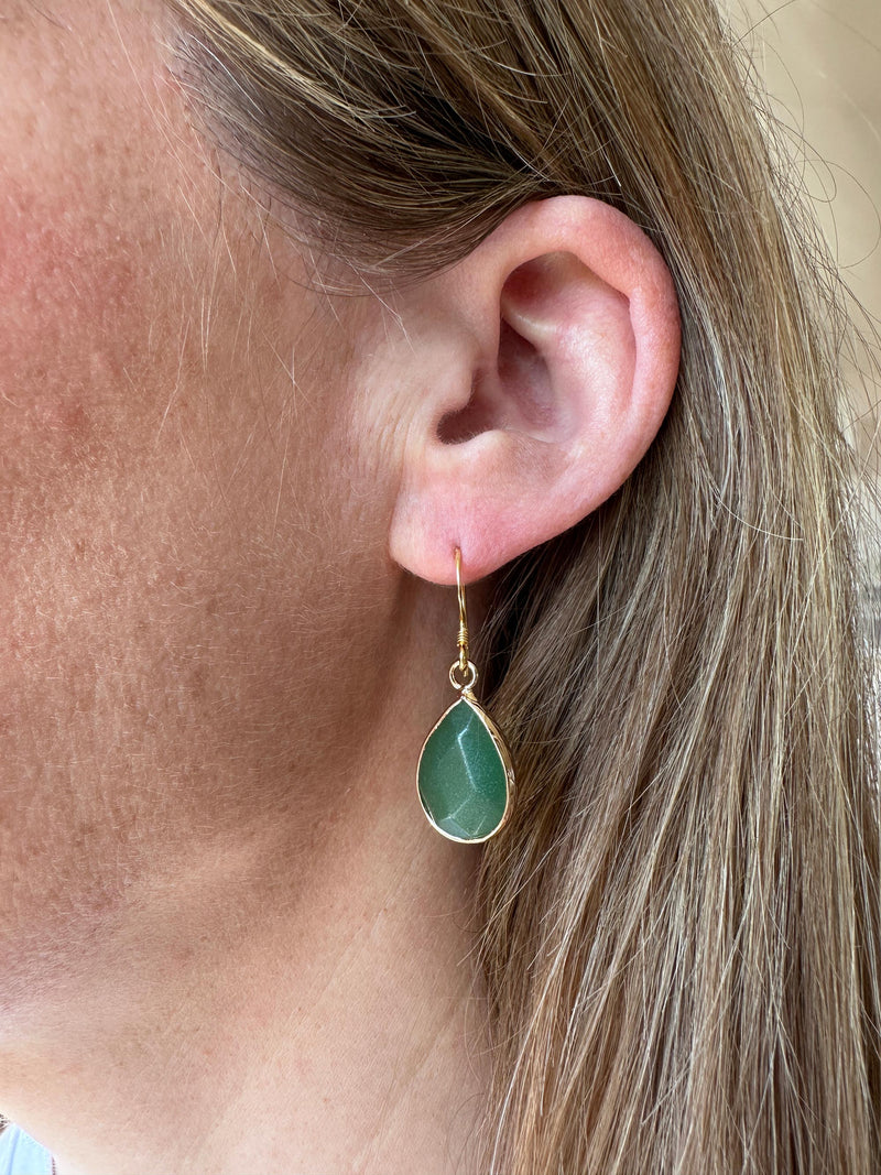 ZOEY BONNIE EARRING Jewelry 356 Aqua green 