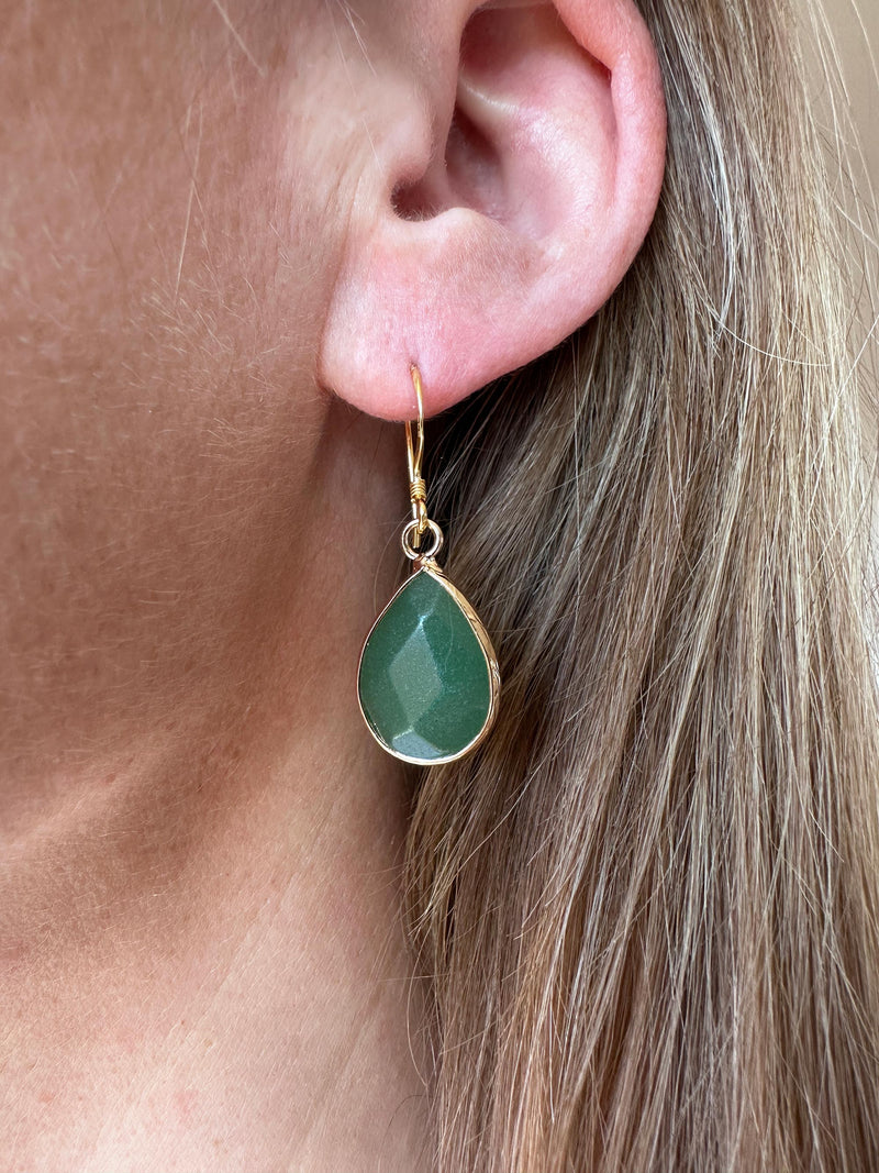 ZOEY BONNIE EARRING Jewelry 356 Aqua green 