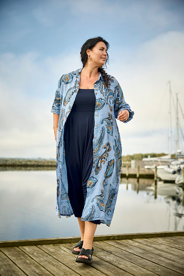 ZOEY CARY DRESS Kleider 402 Blue mix