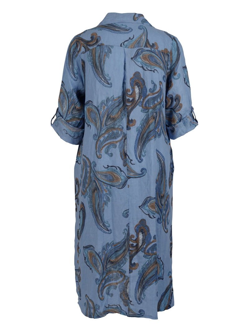 ZOEY CARY DRESS Kleider 402 Blue mix