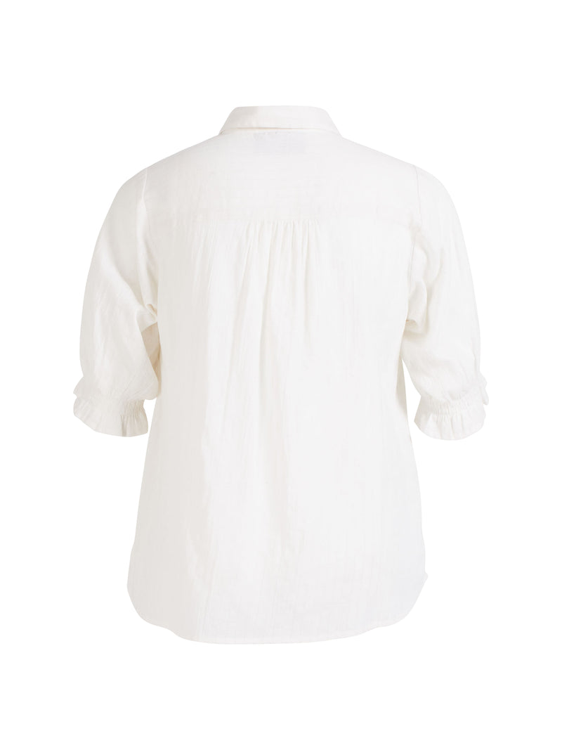 ZOEY CHARLENE SHIRT Hemden 002 Creme