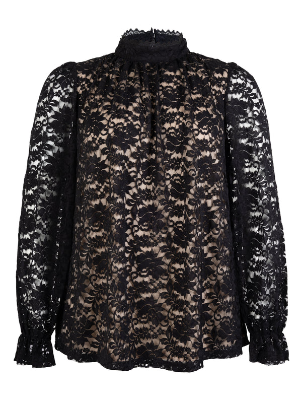 ZOEY CLARA BLOUSE Blusen Schwarz