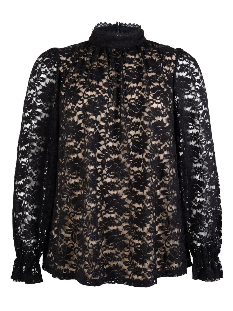 ZOEY CLARA BLOUSE Blusen Schwarz