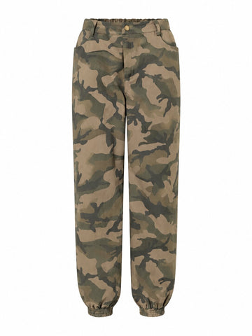 ZOEY CLEO PANTS Hosen 316 Olive Mix