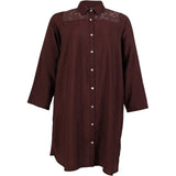 CLEO TUNIC - Chocolate
