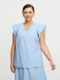 CLOE TOP - Sky Blue