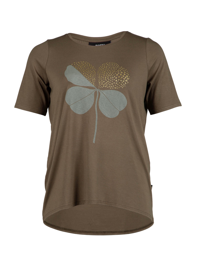 ZOEY CLOVER T-SHIRT T-shirt 314 Dusty Olive