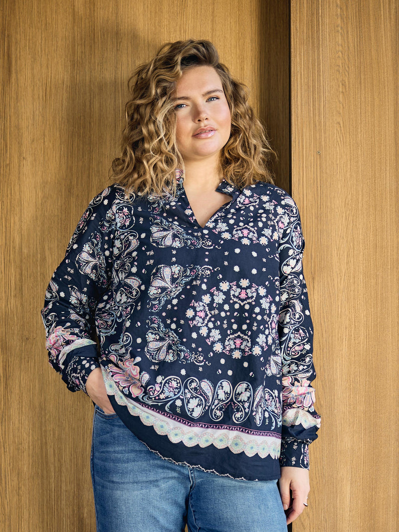 ZOEY CORA SHIRT Hemden Schwarz