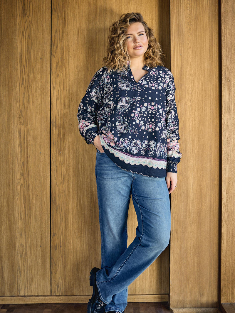 ZOEY CORA SHIRT Hemden Schwarz