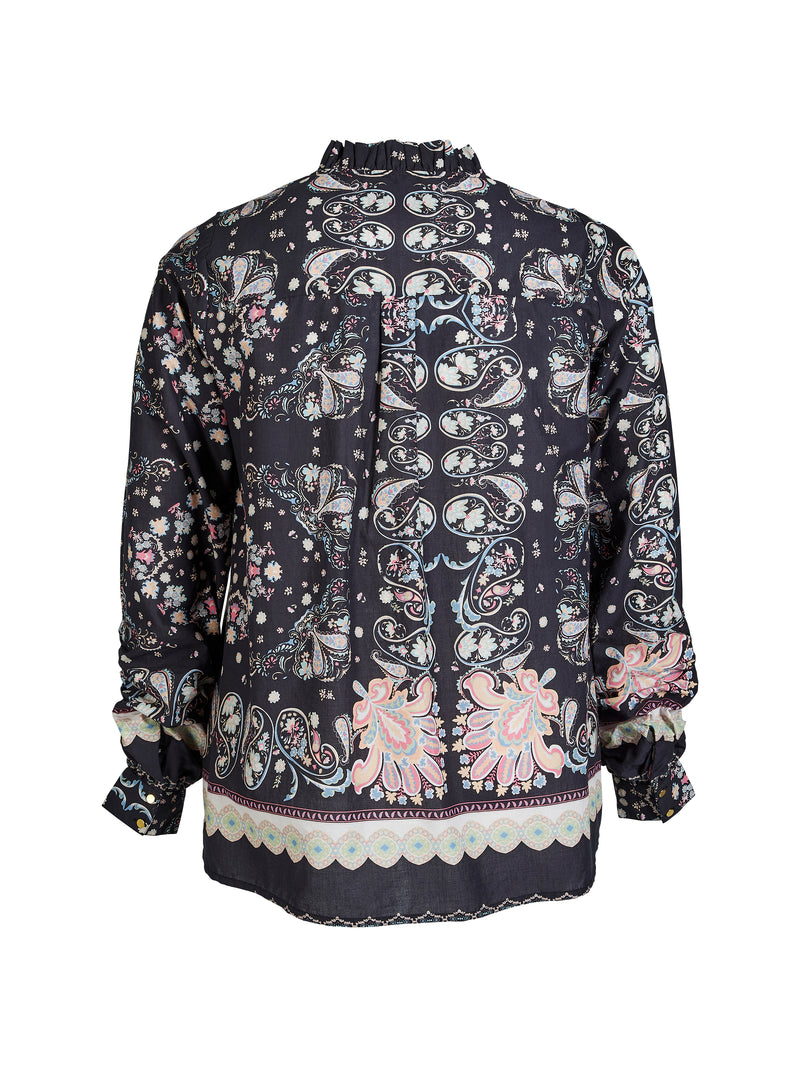 ZOEY CORA SHIRT Hemden Schwarz