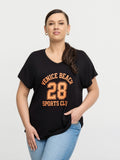 DINA T-SHIRT - Schwarz