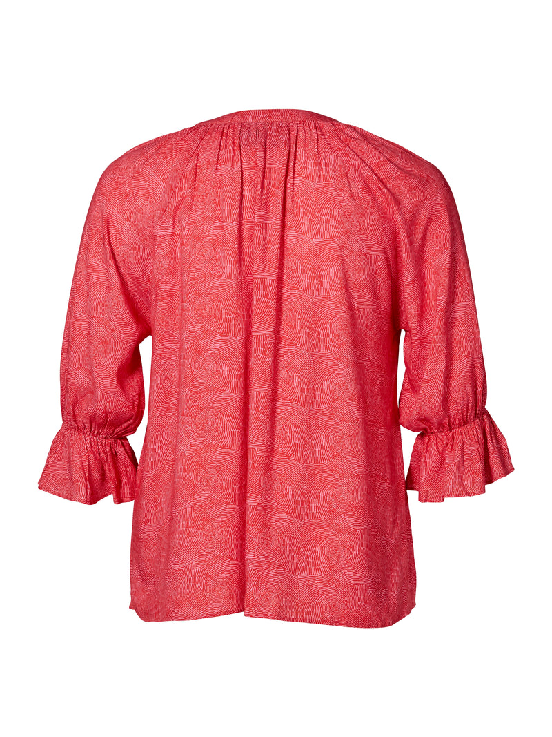 ZOEY ELLIANNA BLUSE Blusen 681 Rouge Red Mix