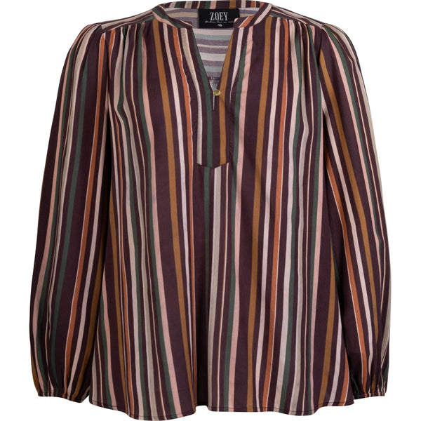 ZOEY ELLIE BLOUSE Blusen 296 Brown Mix