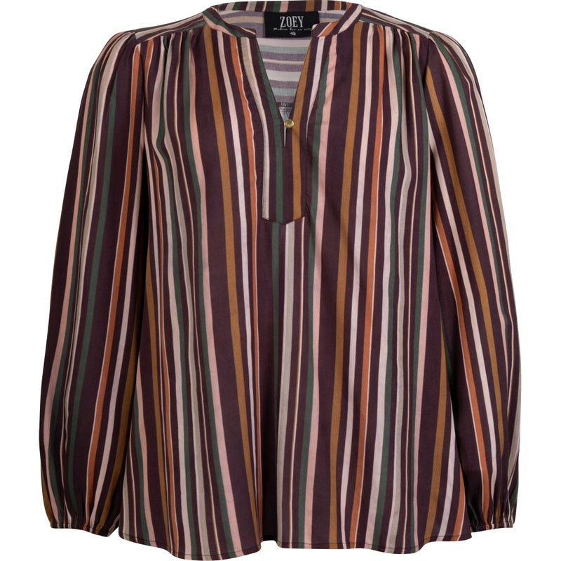 ZOEY ELLIE BLOUSE Blusen 296 Brown Mix