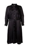 EMERSON SHIRT DRESS - Schwarz