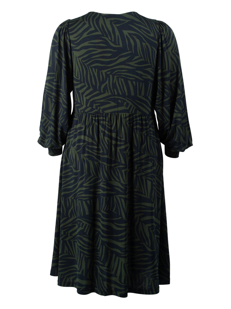 ZOEY EMMY DRESS Kleider 324 DARK GREEN