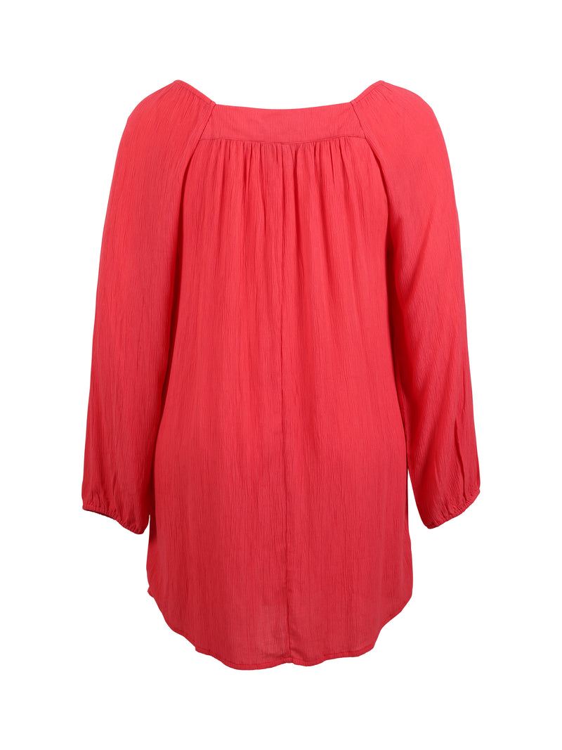 ZOEY ETTA BLOUSE Blusen 667 coral