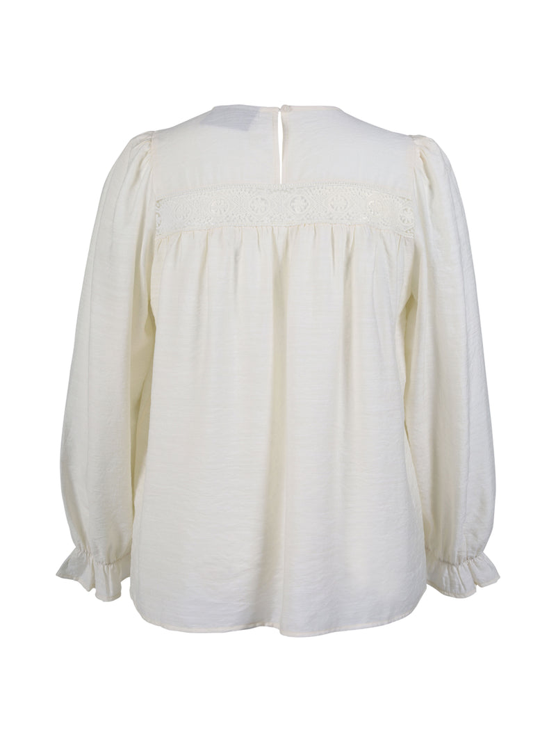ZOEY EVIE BLOUSE Blusen 002 Creme