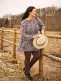 FAYE TUNIC - Light Blue Mix