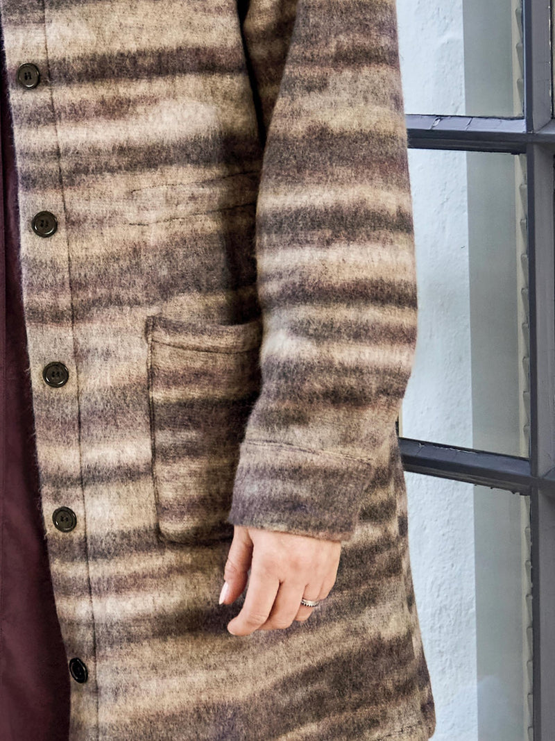 ZOEY FERN JACKET Jacken 296 Brown Mix
