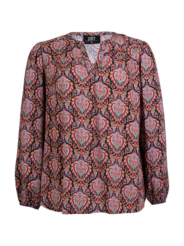 ZOEY GABY BLOUSE Blusen 637 Bright Pink Mix
