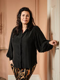 GLORIA BLOUSE - Schwarz