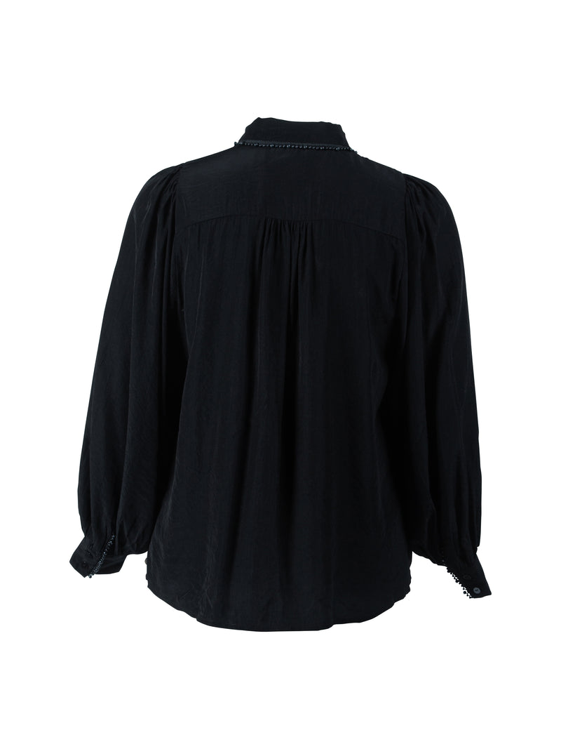 ZOEY GLORIA BLOUSE Blusen Schwarz