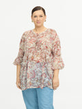 GWEN BLOUSE - Bright red
