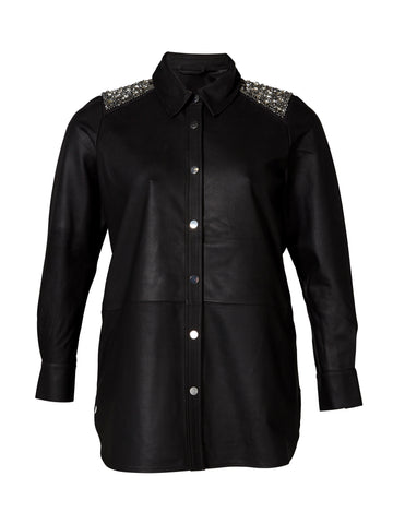 ZOEY HALLE SHIRT Hemden Schwarz