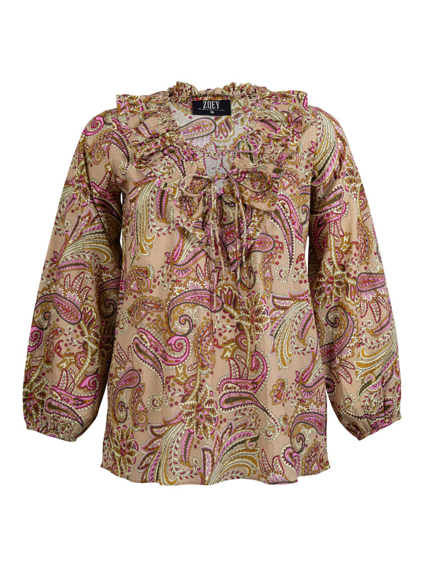 ZOEY JANE BLOUSE Blusen 637 Bright Pink Mix