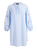 JILL TUNIC - Ice Blue Mix