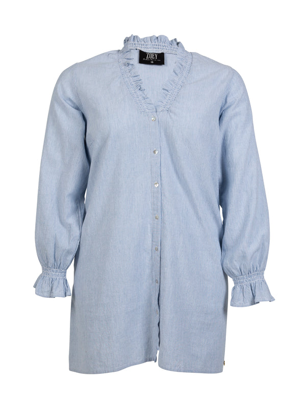 ZOEY JUNO SHIRT Hemden 467 Blue Stripe