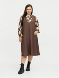 KAIA DRESS - Chocolate Brown