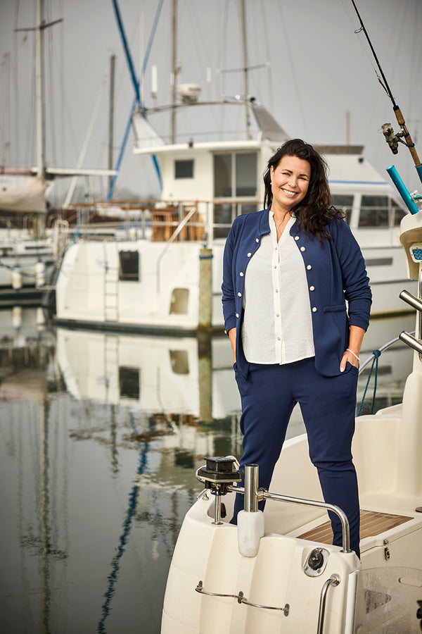 ZOEY KELLY PANTS Hosen 476 Navy