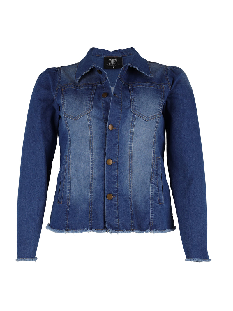 ZOEY LESLIE JACKET Jacken 481 Denim blue