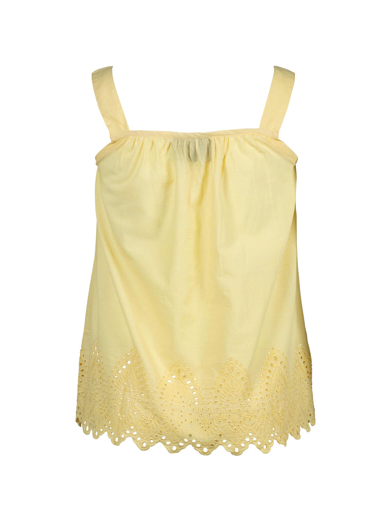 ZOEY LILLIE TOP Tops & T-shirts 520 Yellow