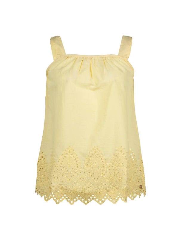 ZOEY LILLIE TOP Tops & T-shirts 520 Yellow