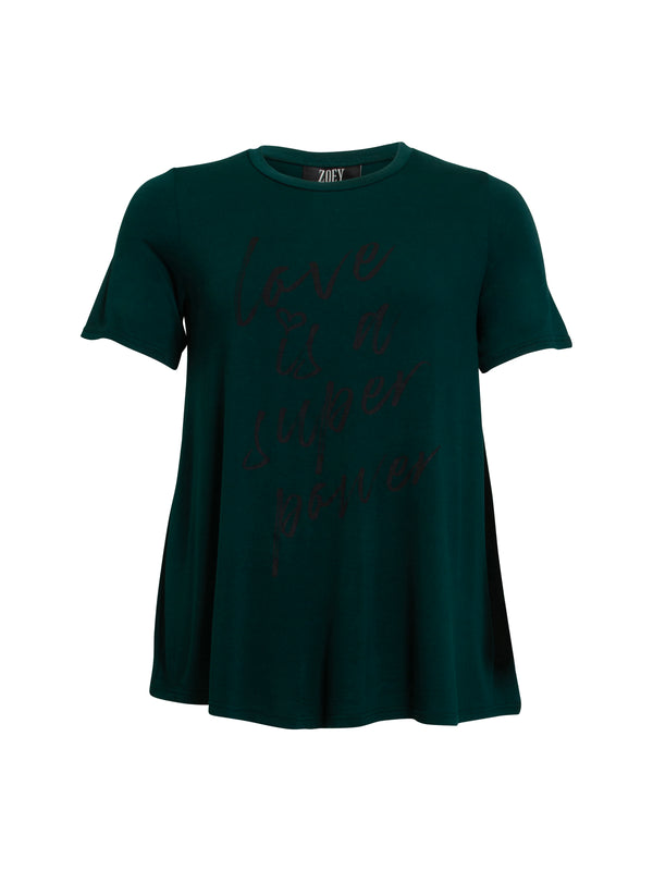 ZOEY LONDON T-SHIRT T-shirt 399 Dark bottle green