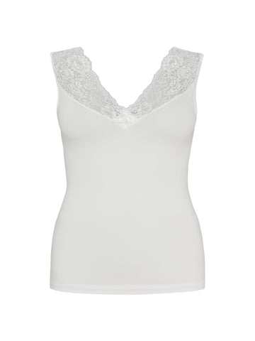 No. 1 By Ox LUCI SHAPEWEAR TOP Tops & T-shirts 002 Creme