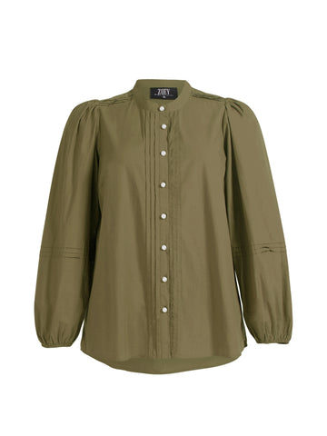 ZOEY MAIKEN SHIRT Hemden 316 Olive